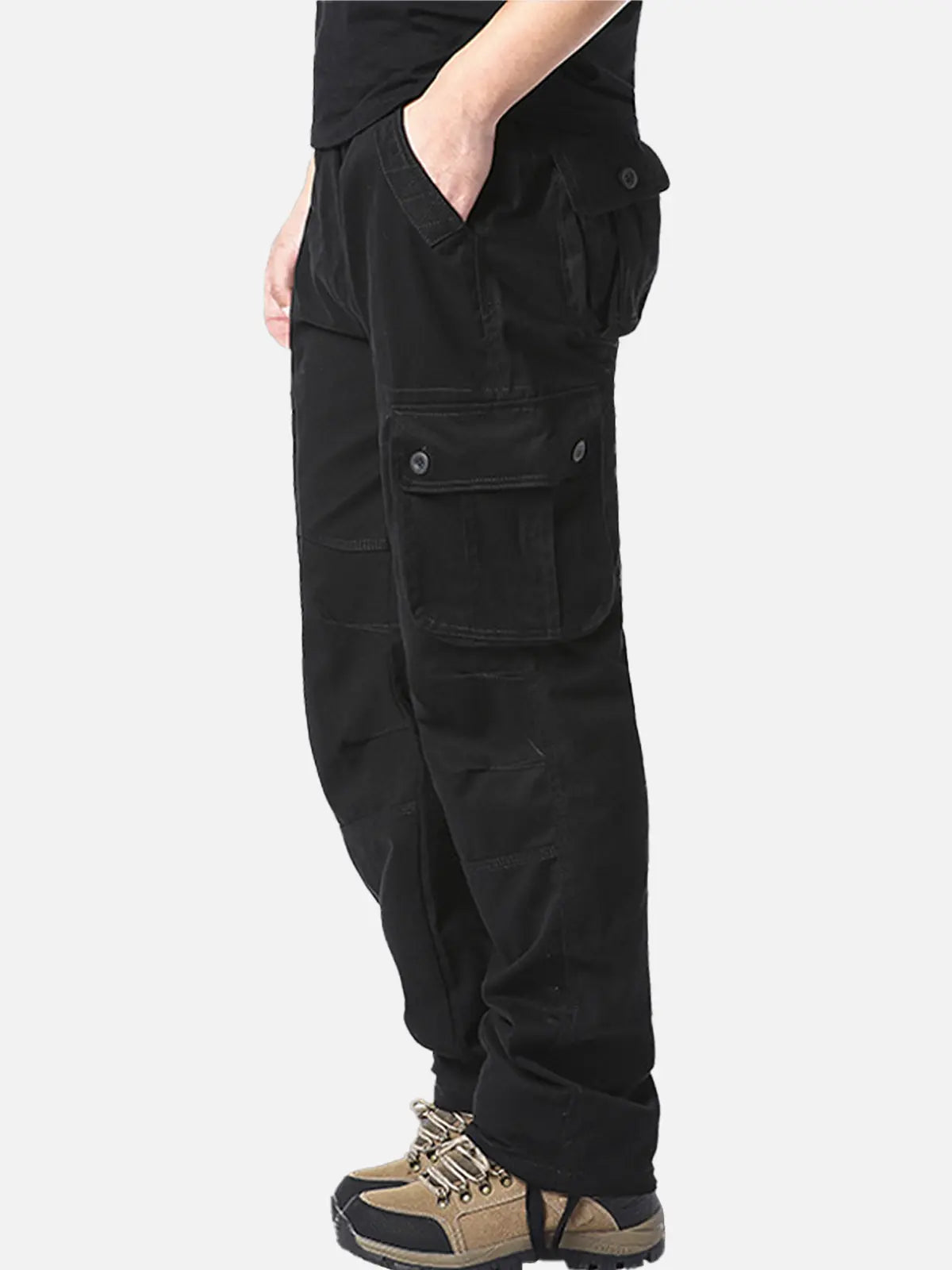 Men's Multi-Pocket Work Cargo Pants - Eleven Oasis Men's Multi-Pocket Work Cargo Pants - Eleven Oasis