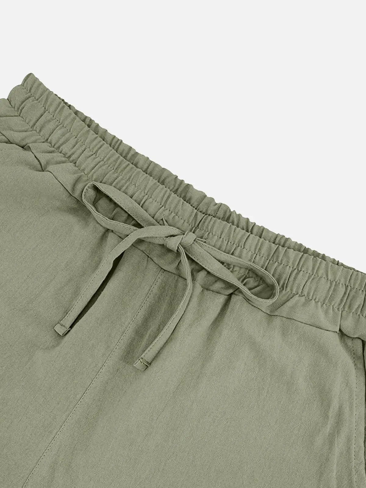 Men's Linen Blend Polo Short Set ElevenOasis