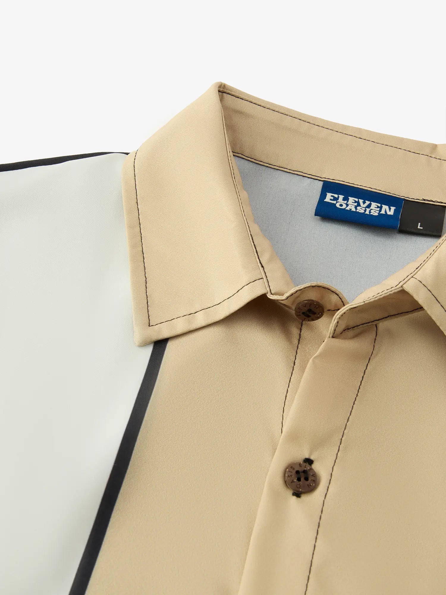 Men's Classic Bowling Short Sleeve Shirt ElevenOasis