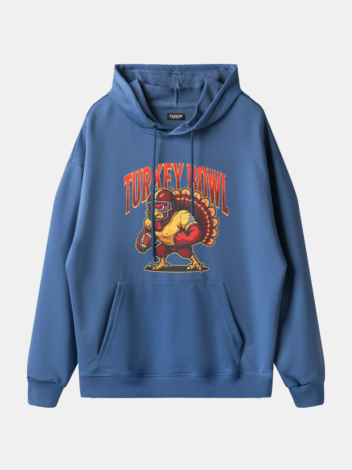 Turkey Bowl Thanksgiving Hoodie Eleven Oasis