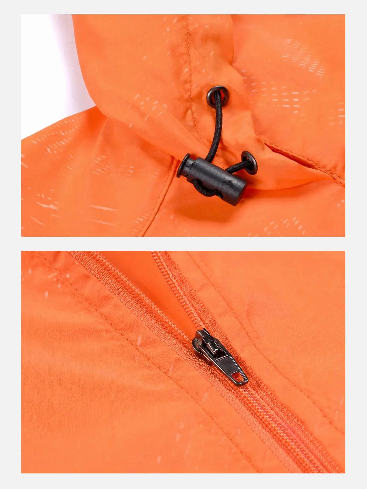 Men's Slim Fit Packable Hooded Outdoor Jacket Eleven Oasis