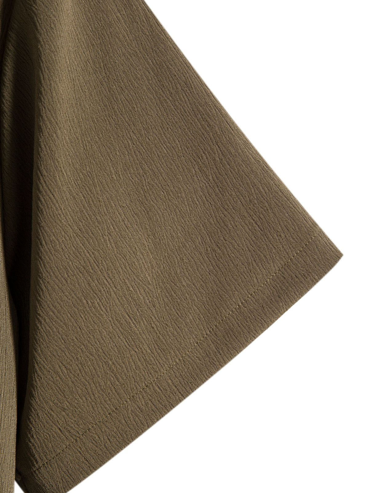 Men's Everyday Crinkle Texture Short Sleeve Shirt ElevenOasis