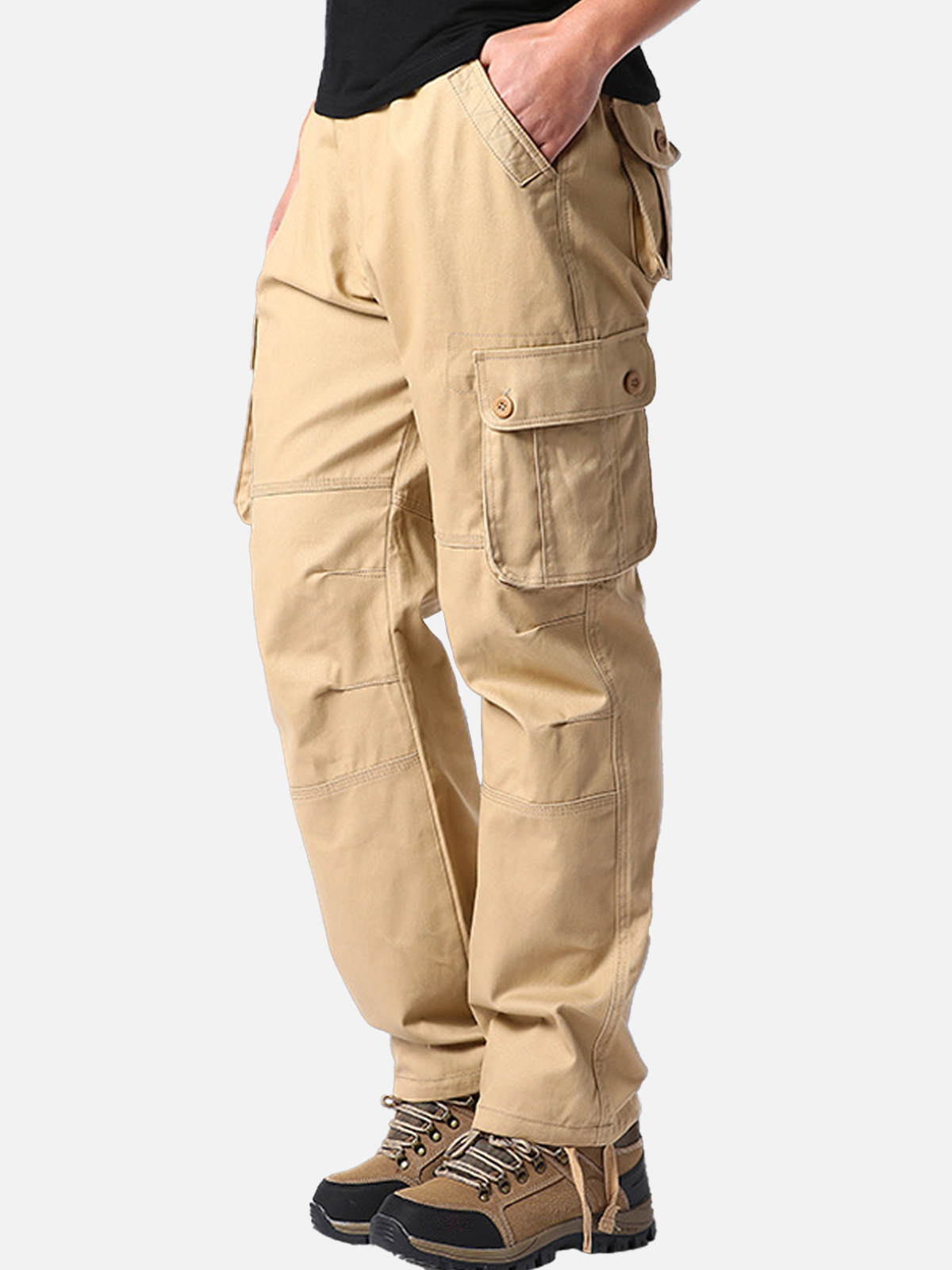 Men's Multi-Pocket Work Cargo Pants
