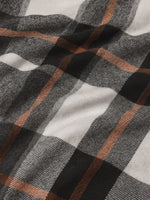 Men's Warm Plaid Button-Up Long Sleeve Shirt Jacket Eleven Oasis