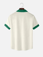 Men's Vintage Citrus Panel Short Sleeve Shirt Eleven Oasis