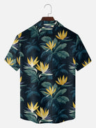Men's Bird of Paradise Jungle Short Sleeve Shirt ElevenOasis