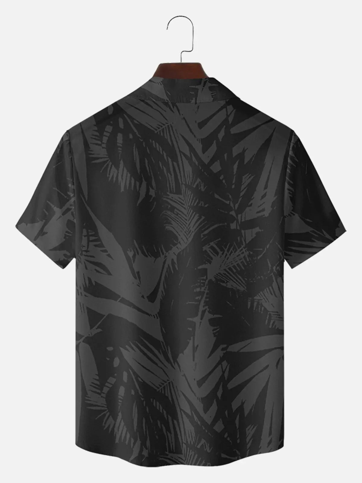 Men's Classic Hibiscus Panel Hawaiian Short Sleeve Shirt ElevenOasis