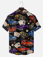 Tall Men's Lucky Streak Hot Rod Short Sleeve Shirt Eleven Oasis