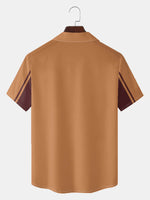 Tall Men's Timeless Bowling Short Sleeve Shirt Eleven Oasis