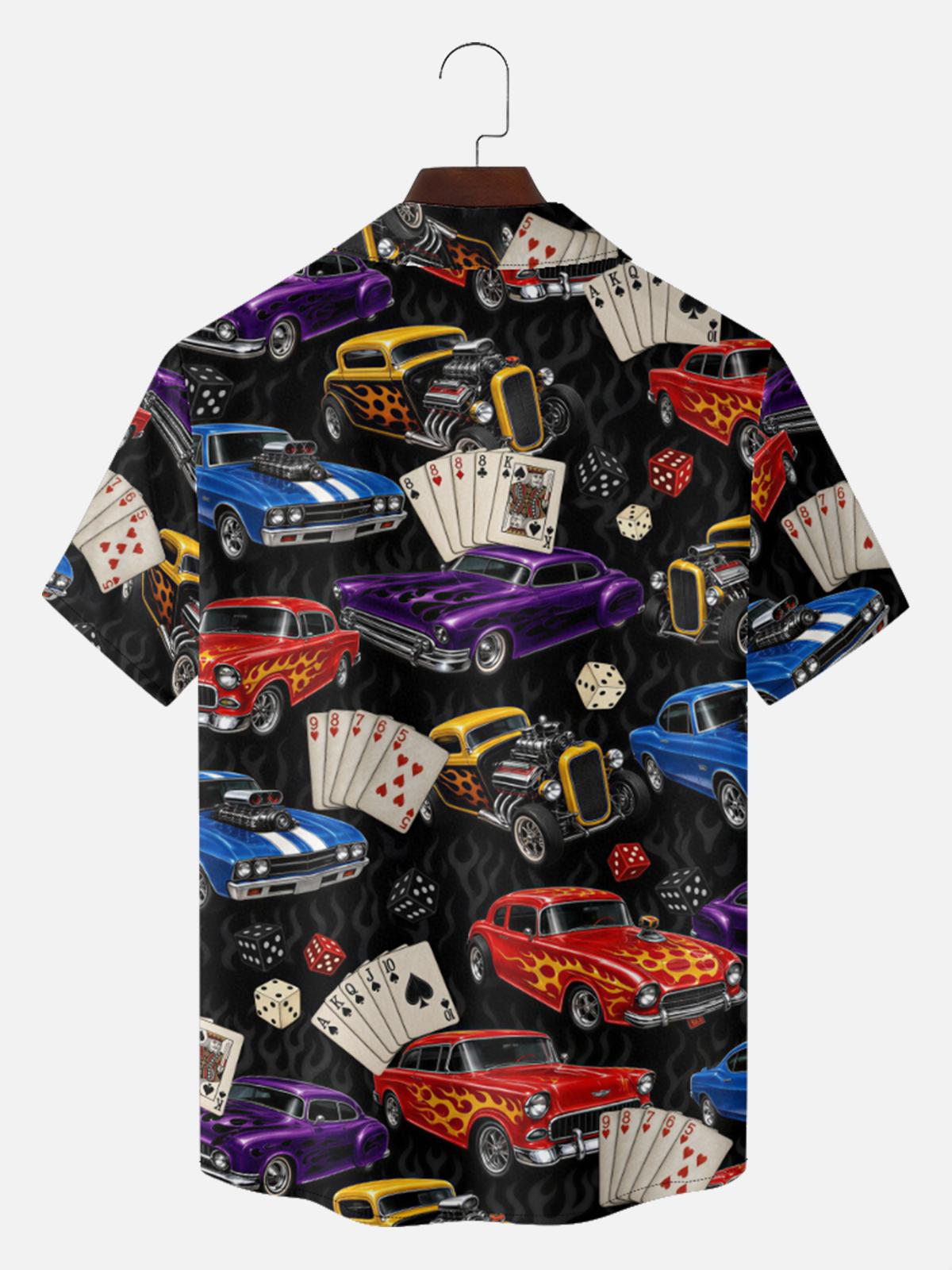 Men's Lucky Streak Hot Rod Short Sleeve Shirt Eleven Oasis