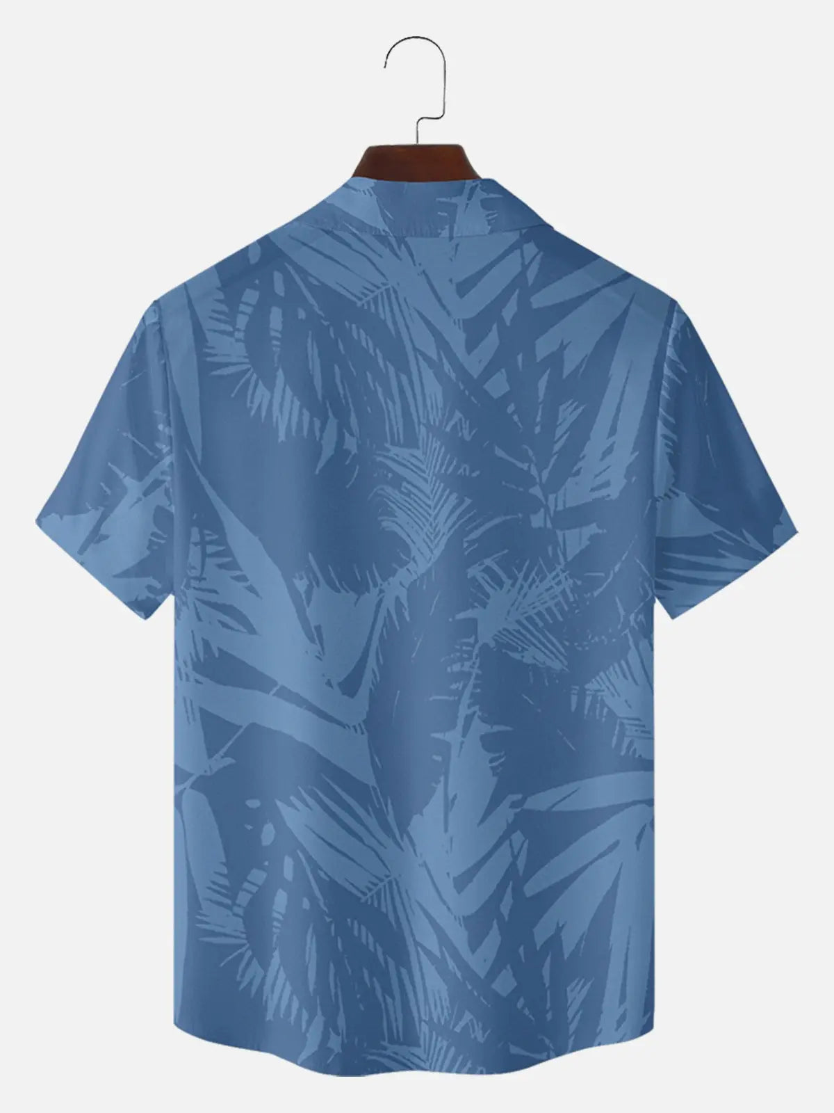 Men's Classic Hibiscus Panel Hawaiian Short Sleeve Shirt ElevenOasis