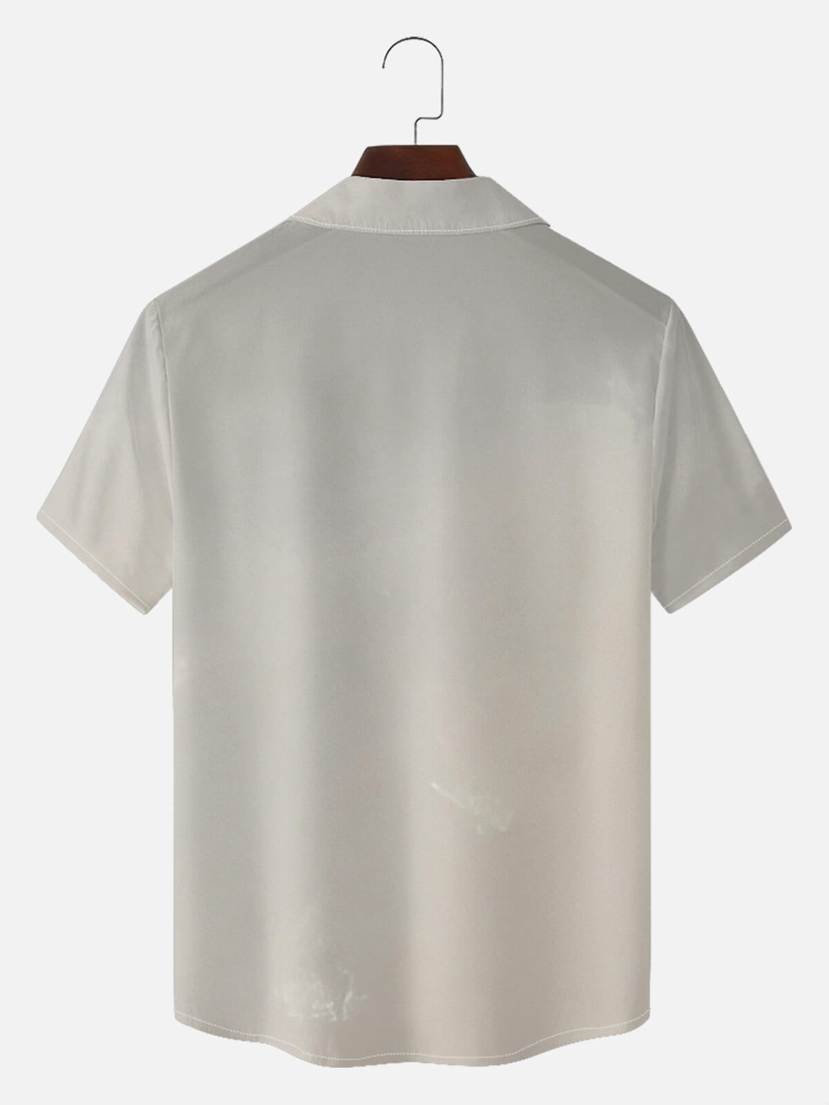 Tall Men's Faded Palm Scene Short Sleeve Shirt Eleven Oasis