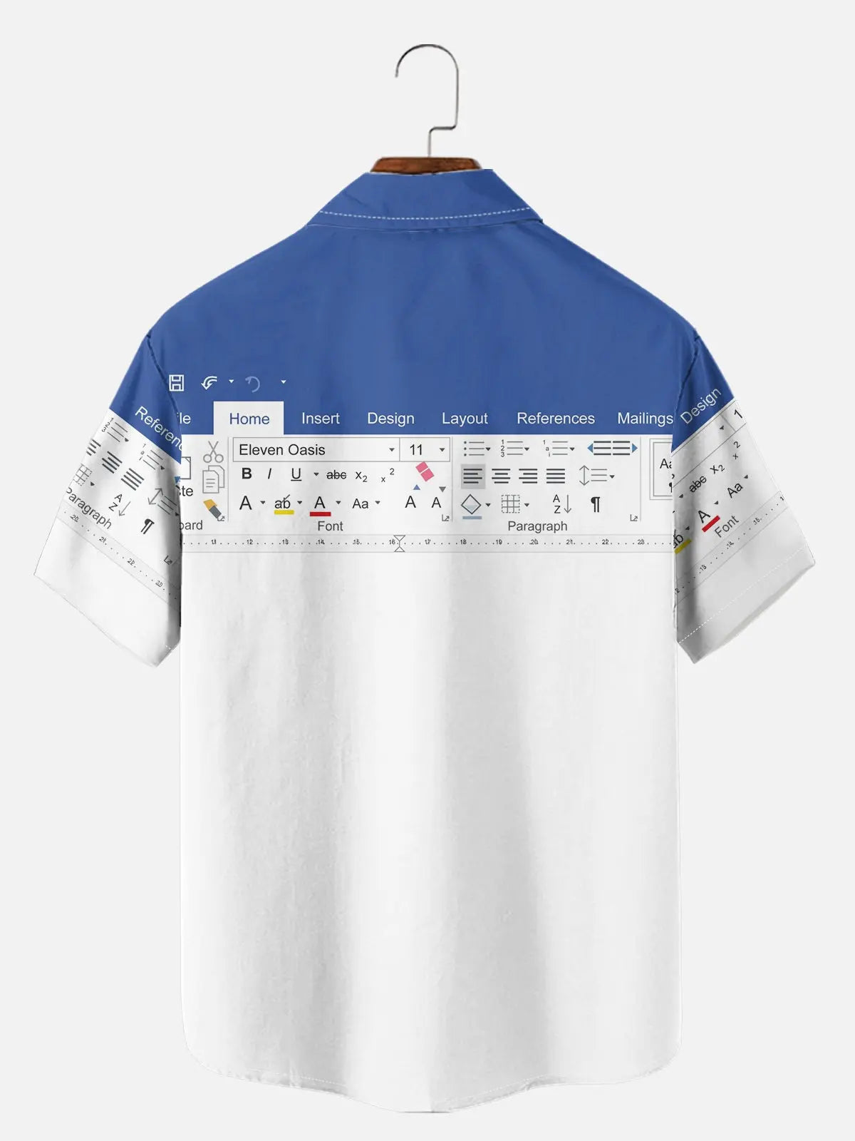 Men's Office Humor Excel Spreadsheet Short Sleeve Shirt ElevenOasis
