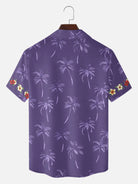 Tall Men's Woody Wagon Surf Camp Collar Short Sleeve Shirt Eleven Oasis