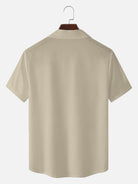 Tall Men's Japanese Tiger & Dragon Mist Short Sleeve Shirt Eleven Oasis