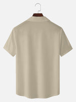 Tall Men's Japanese Tiger & Dragon Mist Short Sleeve Shirt Eleven Oasis