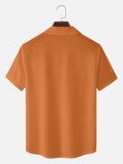 Men's Retro Clean Panel Short Sleeve Shirt Eleven Oasis