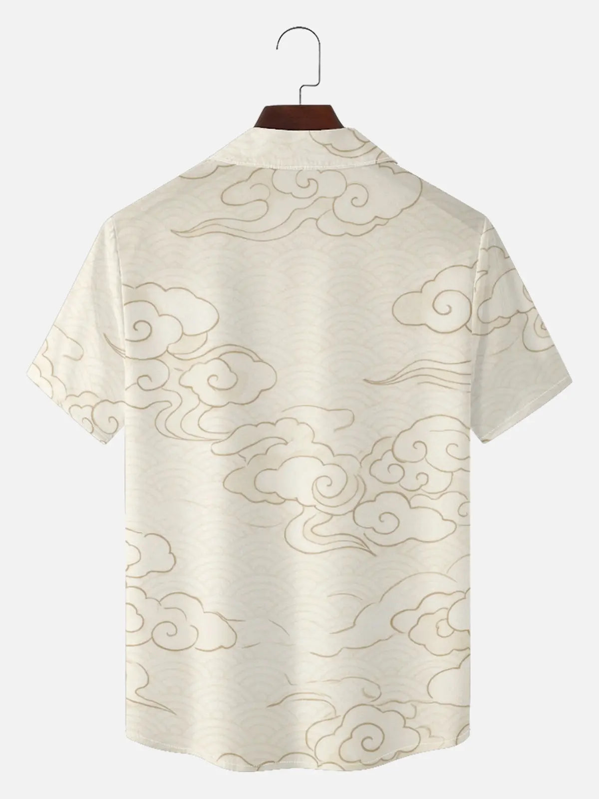 Men's Japanese Tiger & Dragon Clash Short Sleeve Shirt ElevenOasis