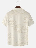 Men's Japanese Tiger & Dragon Clash Short Sleeve Shirt ElevenOasis