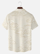Men's Tiger In The Clouds Short Sleeve Shirt Eleven Oasis