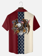 Tall Men's Custom Eagle Americana Short Sleeve Shirt Eleven Oasis