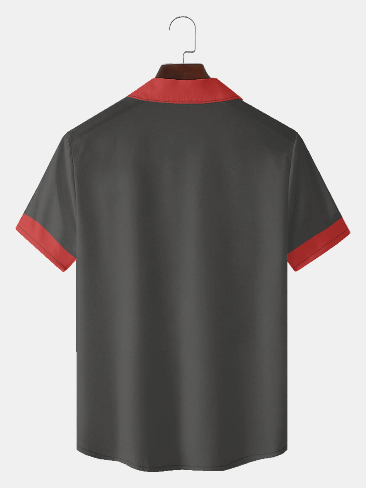 Men's Retro League Bowling Short Sleeve Shirt Eleven Oasis