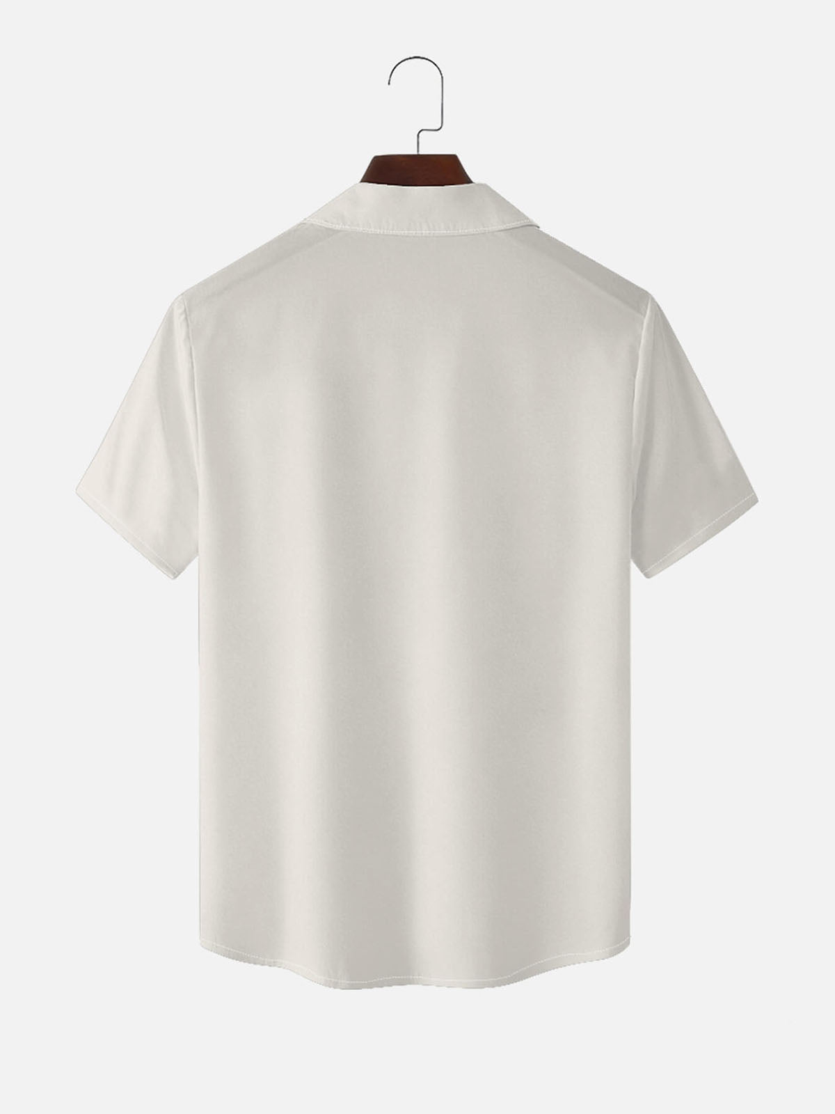 Men's Mount Fuji Floral Landscape Short Sleeve Shirt Eleven Oasis