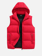 Men's Hooded Puffer Slim Fit Vest Eleven Oasis