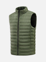 Men's Lightweight Quilted Puffer Vest Eleven Oasis