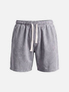 Men's Washed Cotton Drawstring Shorts Eleven Oasis