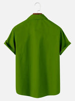 Merry Grinchmas Striped Men's Short Sleeve ShirtMens short sleeve shirts Big and tall Mens shirts Short sleeve shirts for men Mens 4xl shirts Casual short sleeve shirts