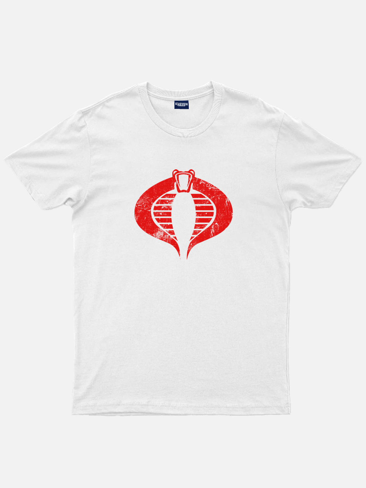 Men’s Retro Basic Cotton Round Neck Short Sleeve T-Shirt Dangerous Organization Toys Action Figures T-Shirt 80s Eleven Oasis