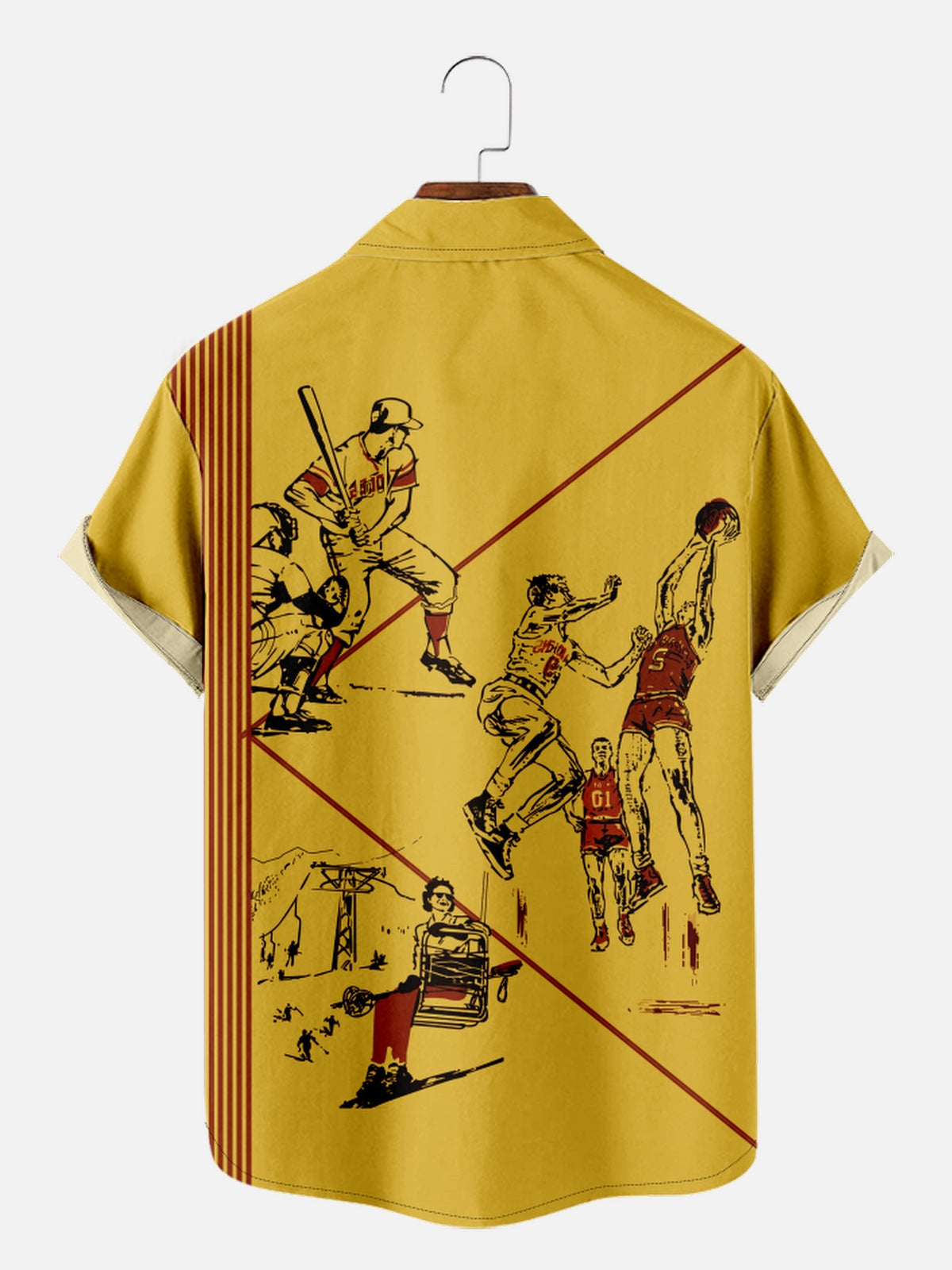 Men's Pee Chee Folder Back Cover Nostalgia Shirt Eleven Oasis