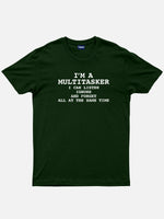 Multitasker Definition Cotton T-Shirt Eleven Oasis
