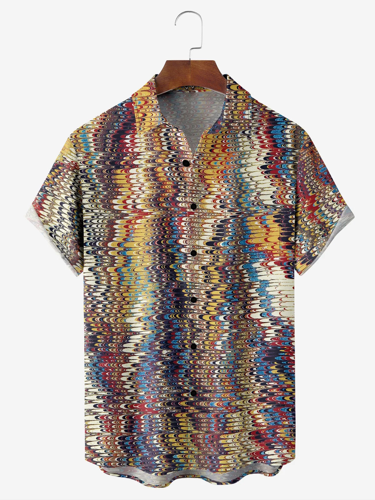 Men's Fun Print Short Sleeve Casual ShirtMens short sleeve shirts Big and tall Mens shirts Short sleeve shirts for men Mens 4xl shirts Casual short sleeve shirts