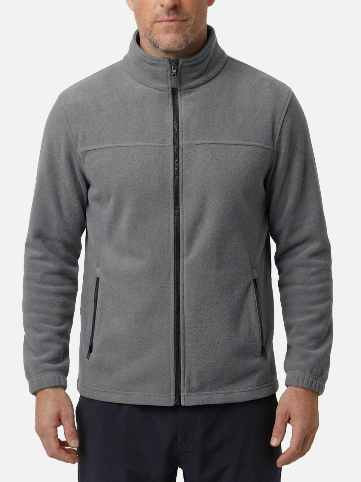Men's Classic Fleece Zip-Up Jacket Eleven Oasis