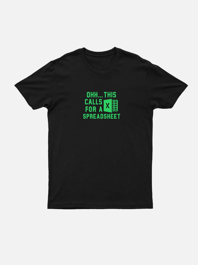 Men's Funny Graphic Basic Cotton Round Neck Short Sleeve T-Shirt Fun Excel Slogan Eleven Oasis