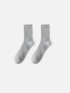 Men's Extended Size Athletic Crew Socks 4-Pack Eleven Oasis