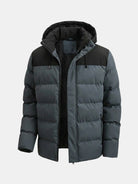 Men's Colorblock Winter Insulated Jacket Eleven Oasis