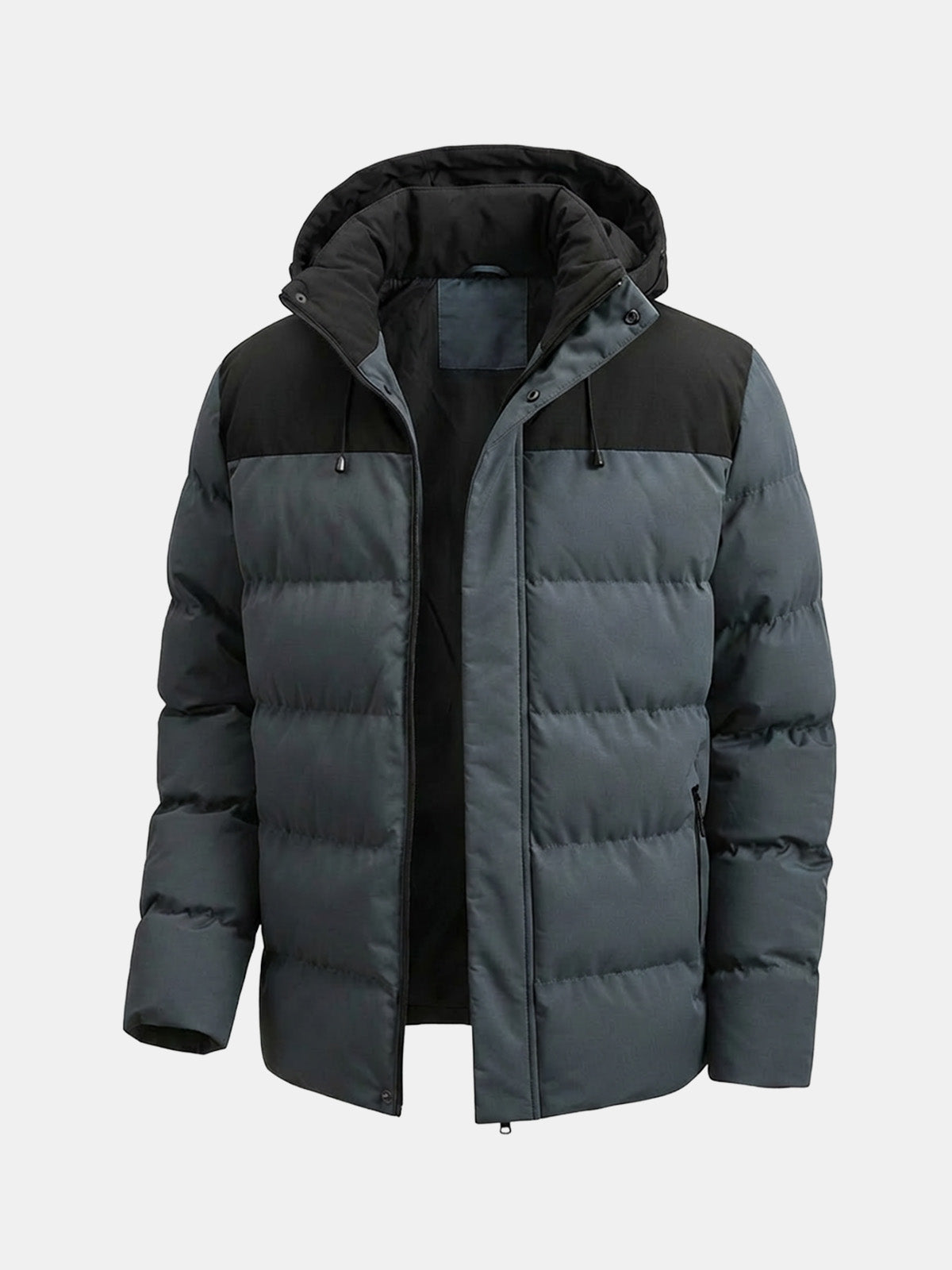 Men's Colorblock Winter Insulated Jacket Eleven Oasis