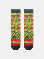 Grinch Faces Novelty Christmas Socks Eleven Oasis