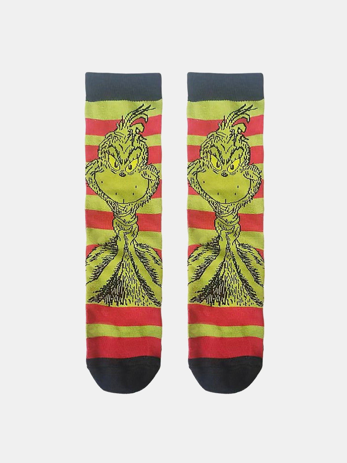 Grinch Faces Novelty Christmas Socks Eleven Oasis