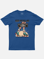 Keep On Rolling Cowboy Boots Cotton T-Shirt Eleven Oasis