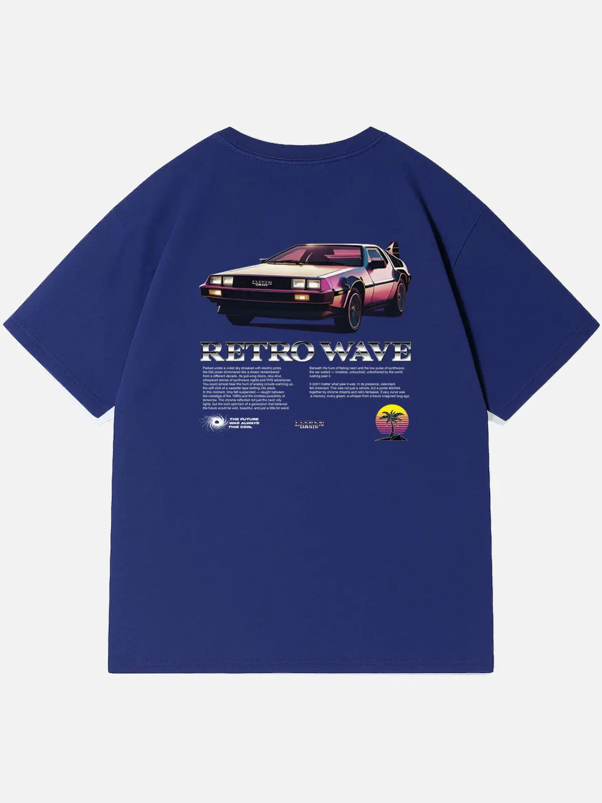 Eleven Oasis Retrowave Supercar Cotton T-Shirt Eleven Oasis