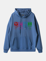 KISS Band Member Faces Vintage Graphic Hoodie Eleven Oasis