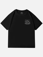 Cowboy Fishing Novelty Cotton T-Shirt Eleven Oasis