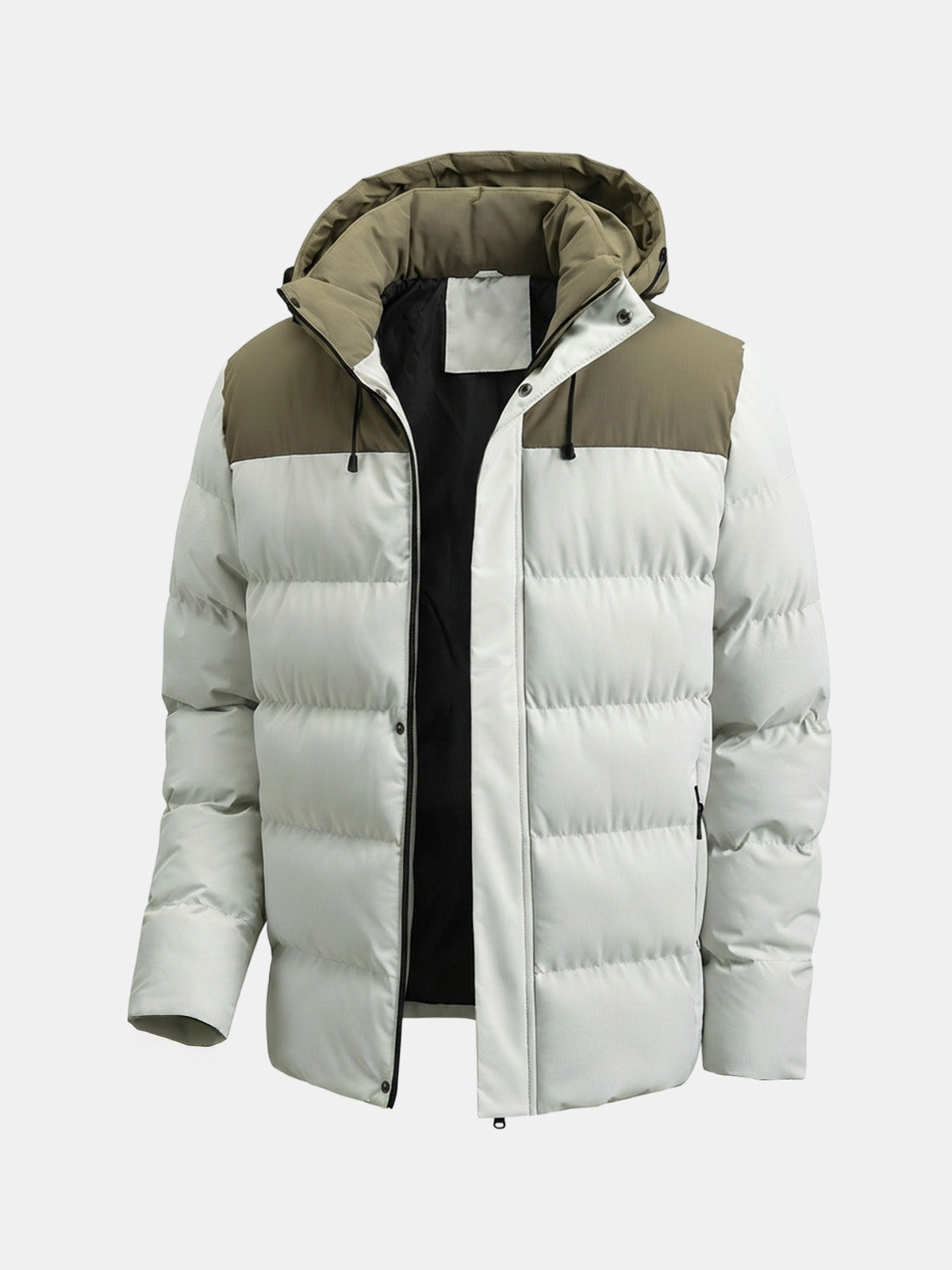 Men's Colorblock Winter Insulated Jacket Eleven Oasis