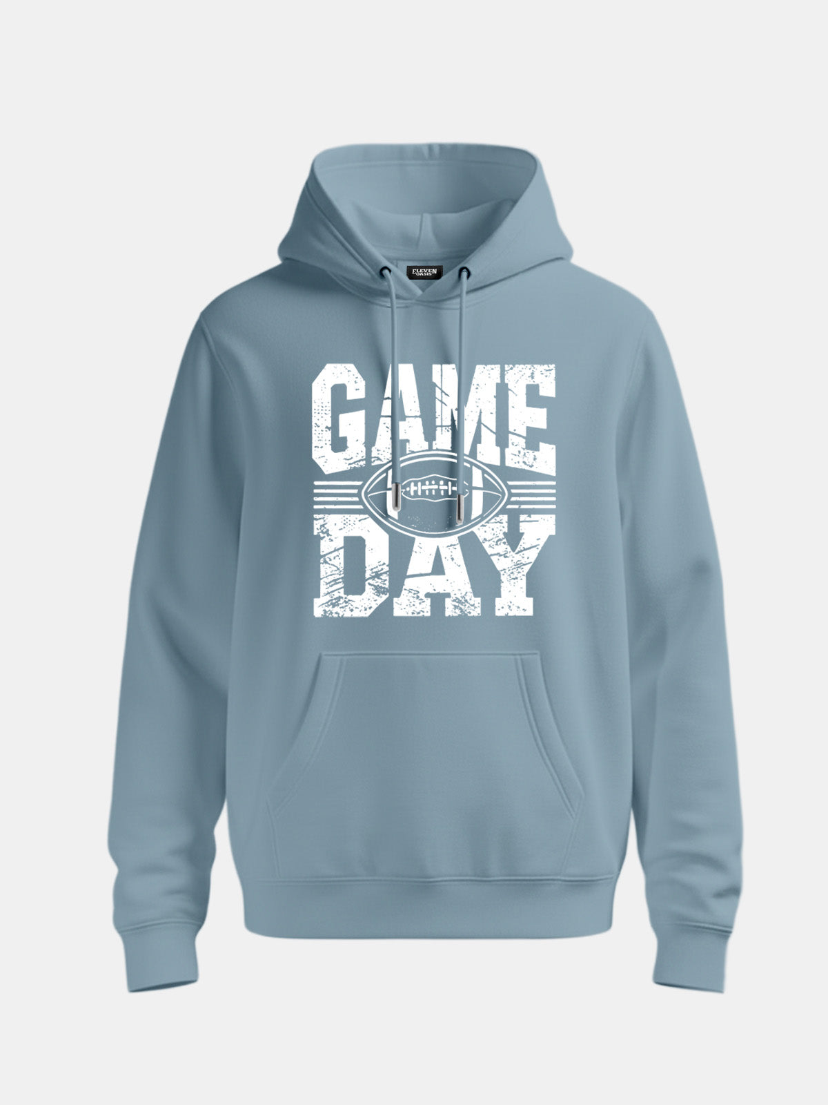 Game Day Football Graphic Hoodie Eleven Oasis