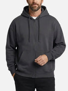Men's Classic Zip-Up Hoodie Eleven Oasis
