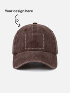 Customizable Washed Cotton Bowling Strike Baseball Cap ElevenOasis